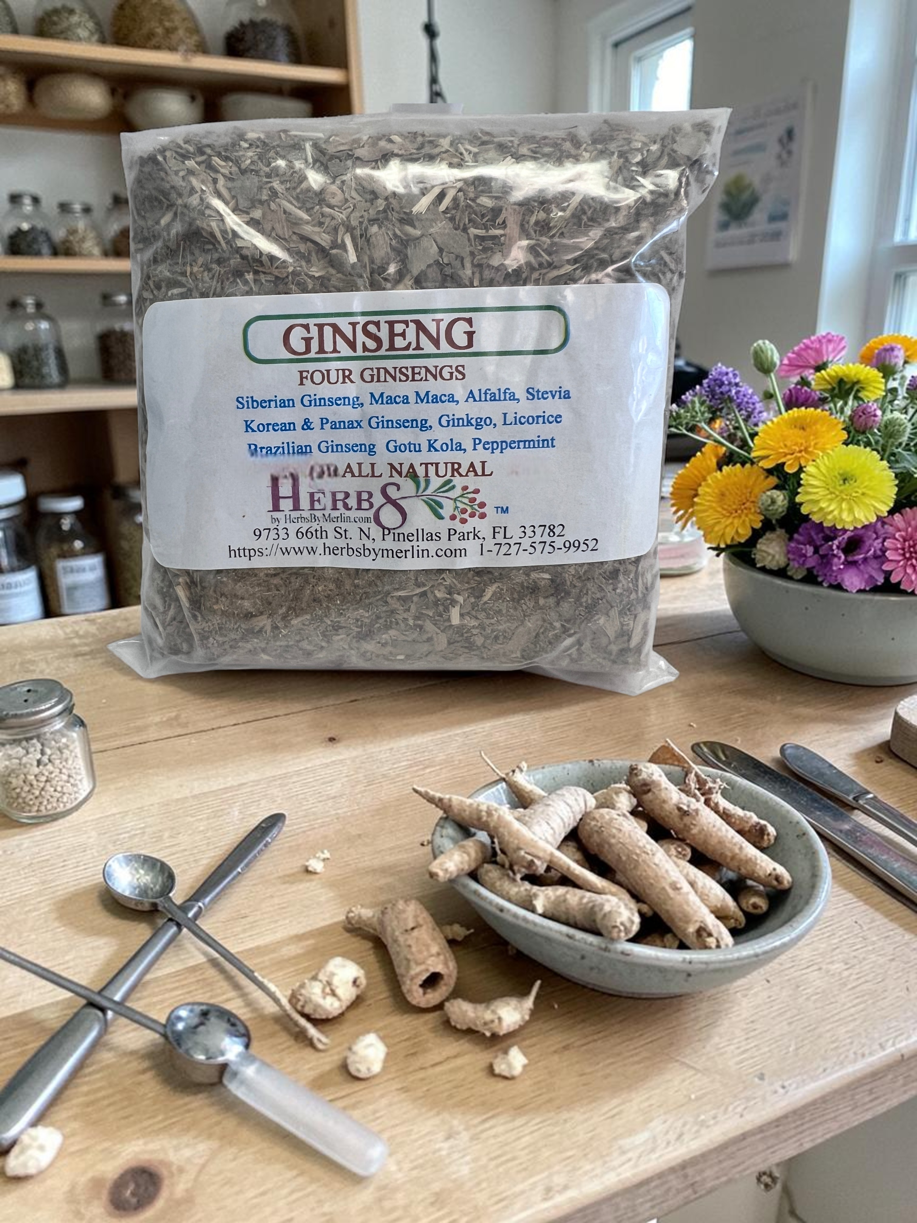 Four Ginsengs Tea